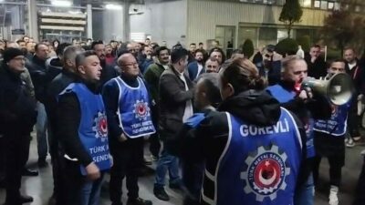 Bursa’daki Bosch Fabrikası’nda çalışan işçiler, 2025-2027 dönemi Grup Toplu İş