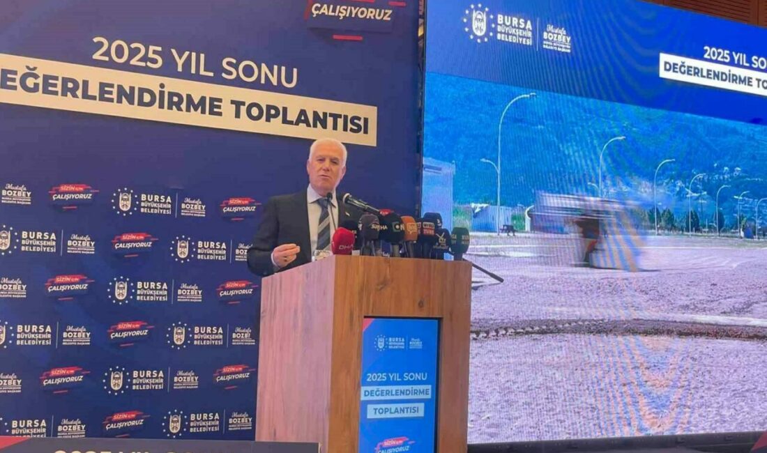 Bursa Büyükşehir Belediye Başkanı Mustafa Bozbey, bu yıl içinde 15