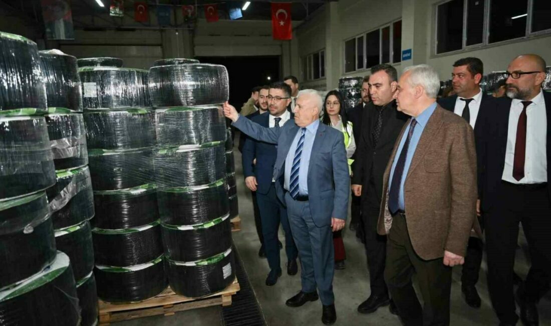 Bursa Büyükşehir Belediyesi, tarımda verimliliği artıran suyu koruyan ve çevreye