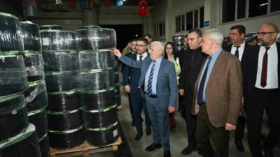 Bursa Büyükşehir Belediyesi, tarımda verimliliği artıran suyu koruyan ve çevreye