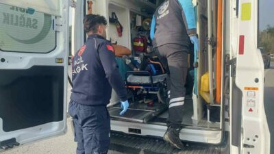 Bursa’dan Mudanya’ya seyir halinde olan bir otomobilin bisikletliyle çarpışması sonucu