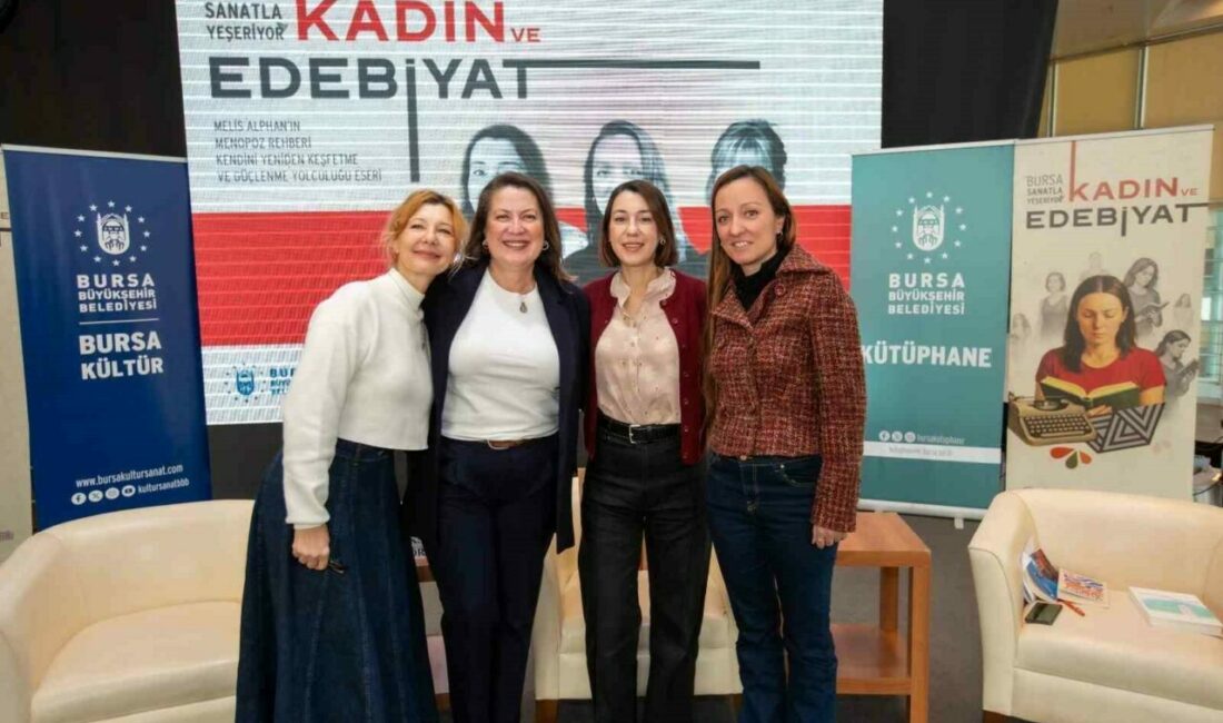 Bursa sanatla yeşeriyor Büyükşehir Belediyesi tarafından ’Bursa Sanatla Yeşeriyor’ başlığıyla düzenlenen ’Kadın ve