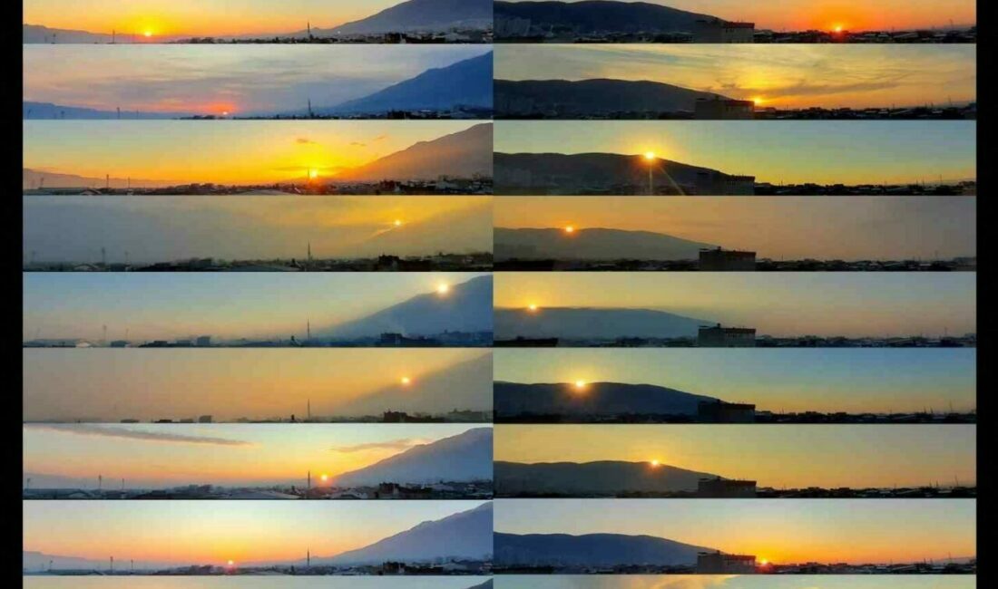 Bursa’da gökyüzü meraklısı Şenol Şanlı, 1 yıl boyunca her ay