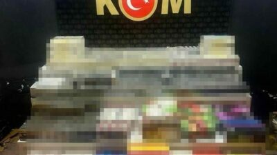 Bursa Emniyet Müdürlüğü ekiplerince tütün ve tütün mamulleri kaçakçılığının önlenmesine