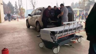 Bursa’nın İnegöl ilçesinde mobilya fabrikasında devrilen suntaların altında kalan işçi