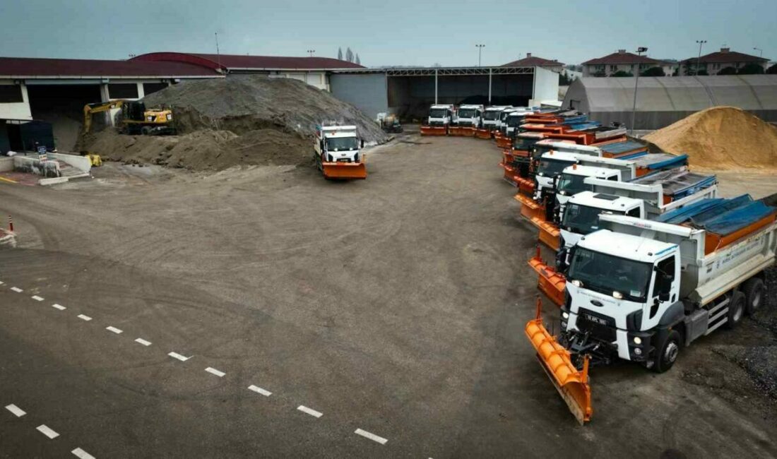 Bursa Büyükşehir Belediyesi, kentte etkili olması beklenen soğuk ve kar