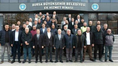 Bursa Büyükşehir Belediye Başkanı Mustafa Bozbey, kentin dört bir yanında