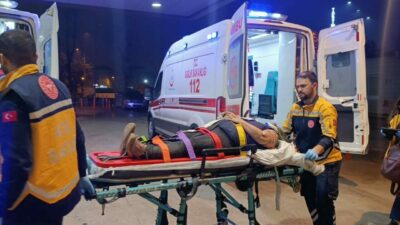 Bursa’nın İnegöl ilçesinde karşıdan karşıya geçmeye çalışan yaya, kamyonetin çarpmasıyla