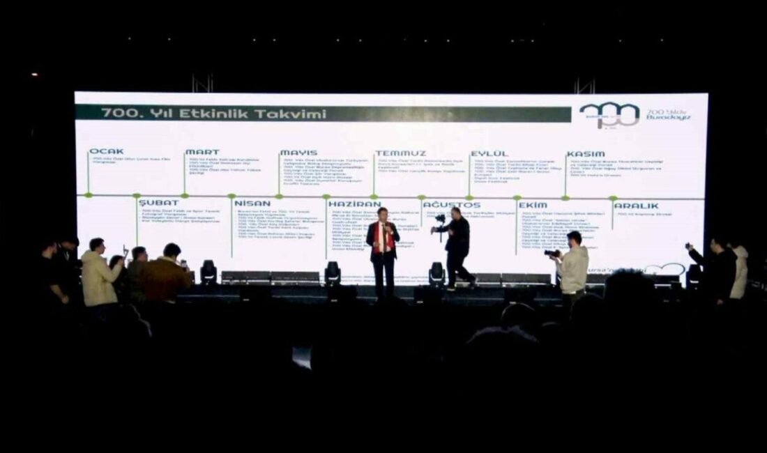 Bursa’nın fethinin 700’üncü yılı dolayısıyla Osmangazi Belediyesi tarafından 2026 yılı