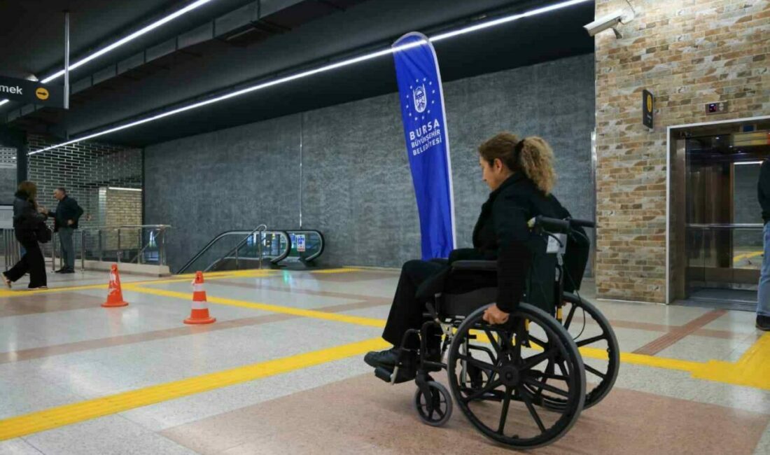 BURSARAY’da anlamlı farkındalık Bursa Büyükşehir Belediyesi, 3 Aralık Dünya Engelliler Günü’nde kurduğu empati