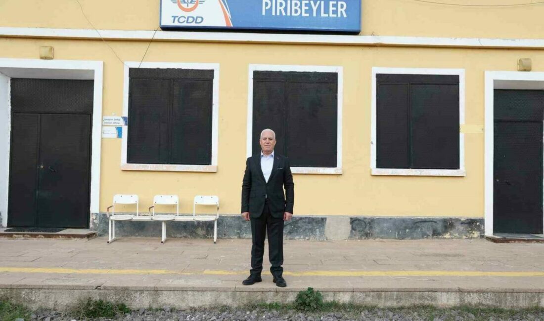 Bursa’nın Büyükorhan ilçesindeki 90 yıllık Piribeyler Tren İstasyonu’nu ziyaret ederek,