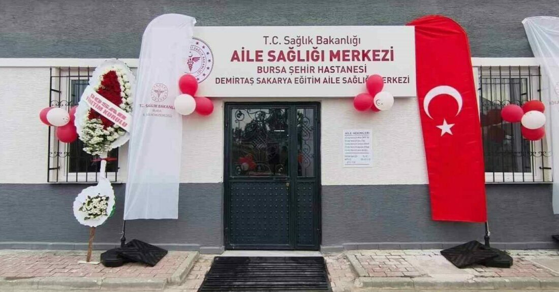 Demirtaş’a yeni aile sağlığı merkezi BURSA-Sağlık Bakanlığı tarafından yapımı tamamlanan Demirtaş Sakarya Eğitim Aile Sağlığı