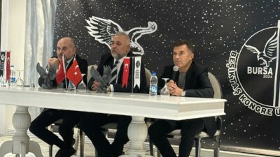 Bursa Beşiktaş Kongre Üyeleri Derneği tarafından düzenlenen toplantıda, Beşiktaş Jimnastik