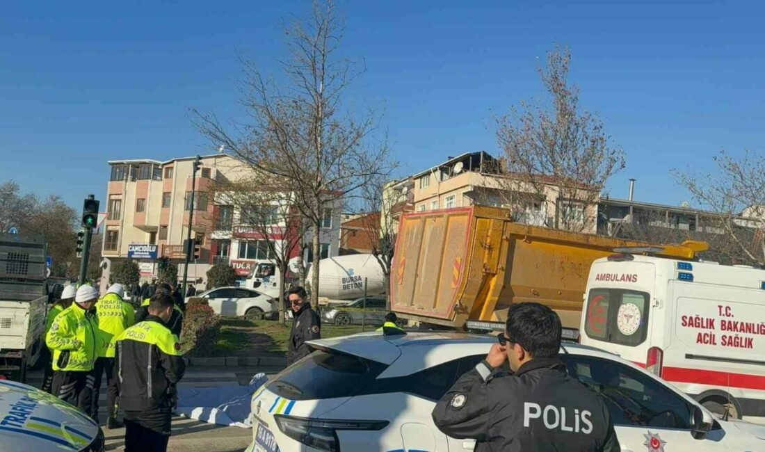 Bursa’nın Gemlik ilçesinde kamyonun çarptığı bisiklet sürücüsü hayatını kaybetti. Kaza,