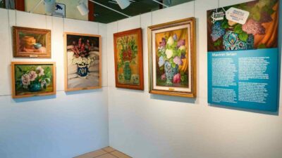 Türkiye İş Bankası İznik Şubesi’nde sergilenen “Mavinin Sırları” seçkisi usta