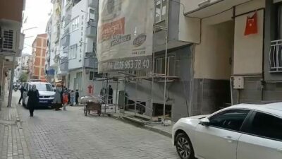 Bursa’nın Gemlik ilçesinde dış cephe kaplaması yaparken iskelenin 5’inci katından