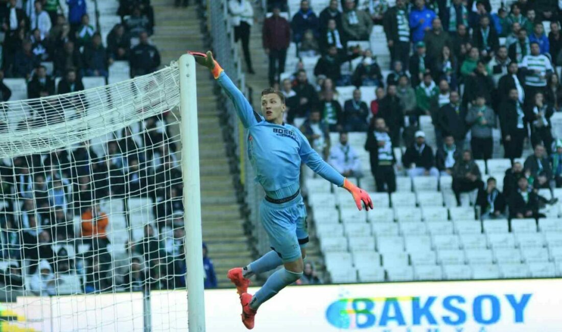 Kerem Matışlı Bursaspor kalesinde güven veriyor Bursaspor’un 18 yaşındaki kalecisi Kerem Matışlı, Fethiyespor maçında 4 maçlık