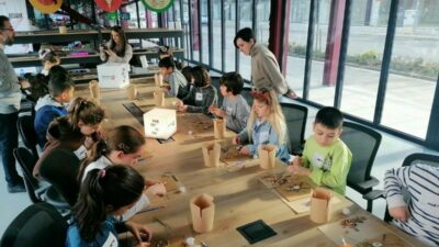 Nilüfer Belediyesi ve Akbank Sanat iş birliğiyle Pancar Deposu’nda düzenlenen