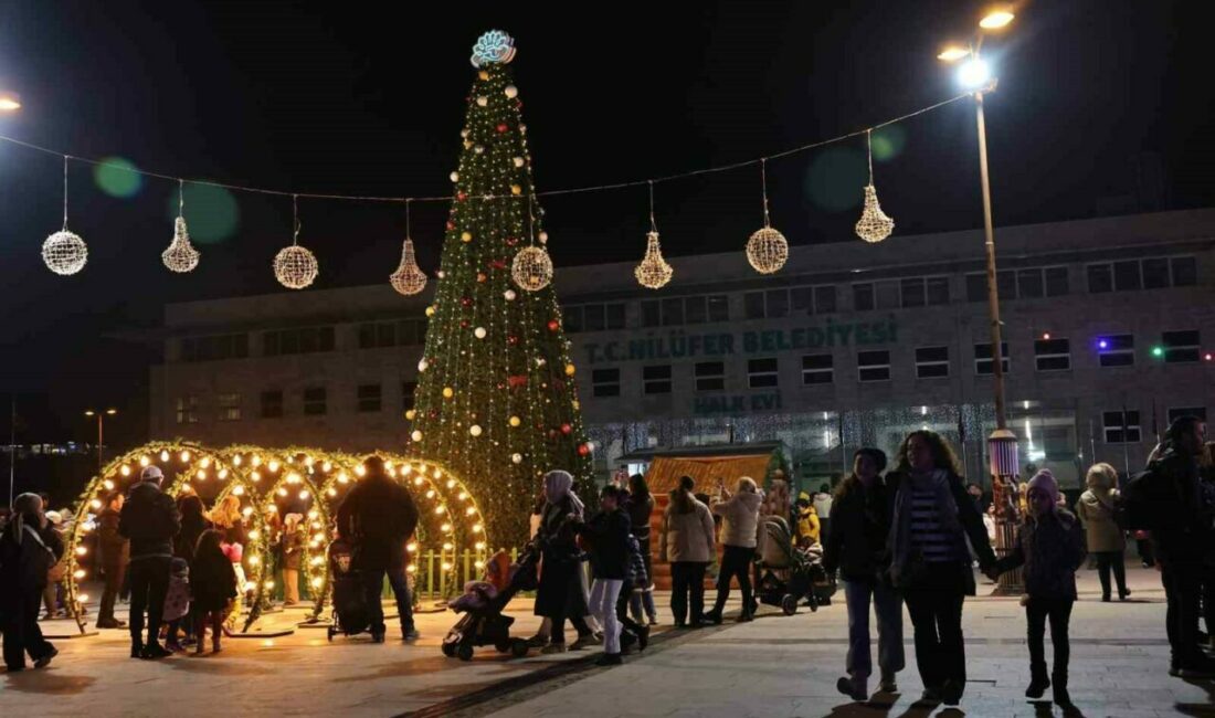 Nilüfer Belediyesi, yeni yılı Cumhuriyet Meydanı’nda kurulacak renkli bir festival