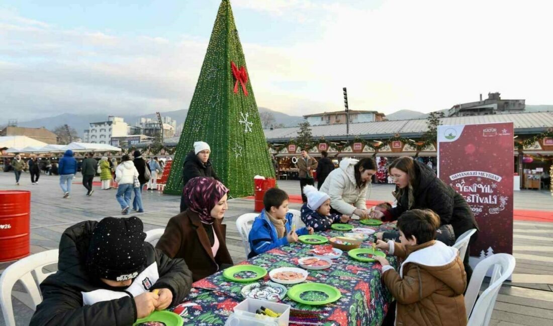 Osmangazi’de yeni yıl heyecanı meydanı sardı Açıldığı günden bu yana Bursalılara yeni bir soluk kazandıran Osmangazi