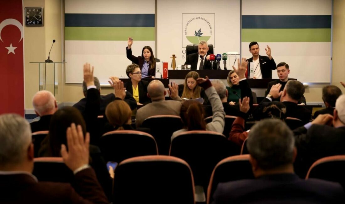 Osmangazi Belediye Meclisi’nin Aralık Ayı Olağan Meclis Toplantısı, Osmangazi Belediye
