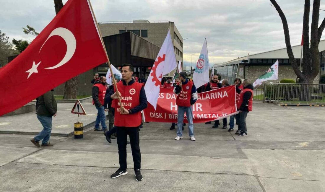 Bursa’da Birleşik Metal-İş Sendikası üyesi Prysmian fabrikası işçileri, MESS Grup