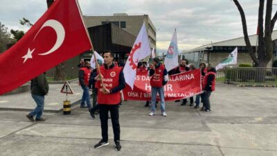 Bursa’da Birleşik Metal-İş Sendikası üyesi Prysmian fabrikası işçileri, MESS Grup