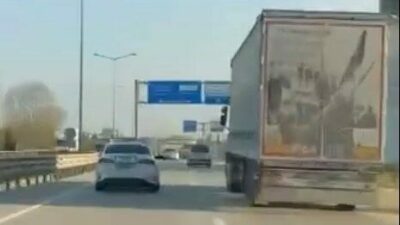 Bursa’nın İnegöl ilçesinde dur ihtarına uymayan TIR’ın sürücüsü bölge trafik