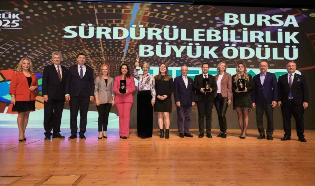 UEDAŞ, Sürdürülebilirlik Büyük Ödülü’nü alan tek kurum oldu. Bursa Büyükşehir