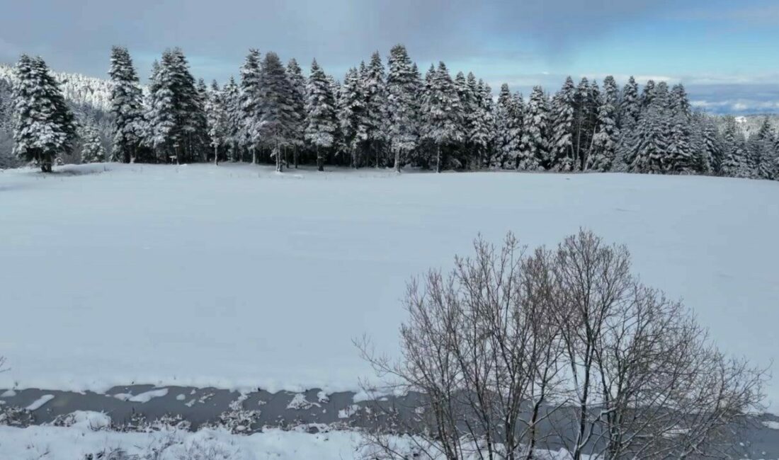 Uludağ’da kar kalınlığı 6 santimetreye geriledi Uludağ’ın zirvesinde 1 Aralık’ta 10 santimetre olarak ölçülen kar kalınlığı,