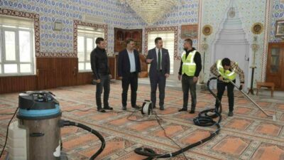 Yenişehir’de vatandaşların ibadetlerini temiz, sağlıklı ve huzurlu bir ortamda gerçekleştirebilmeleri