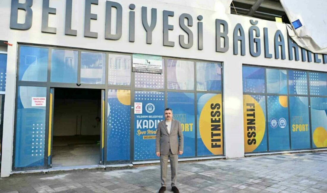 Yıldırım Belediyesi tarafından ilçeye kazandırılacak olan Bağlaraltı Kadın Spor Merkezi