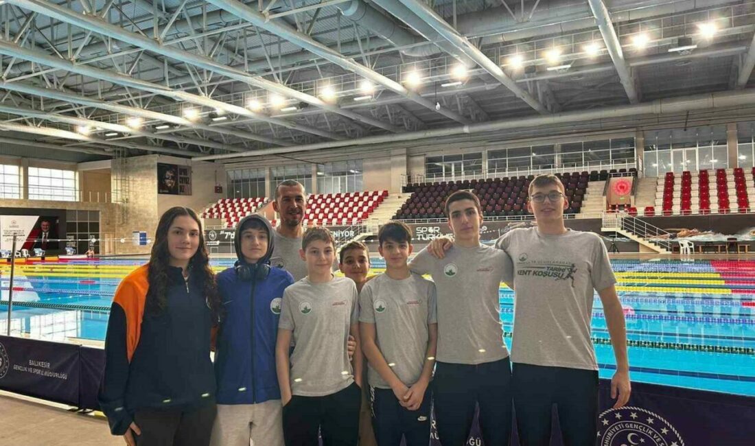 Balıkesir’deki 12 ve üzeri yaş Baraj Geçme müsabakalarında Kerem Çötok