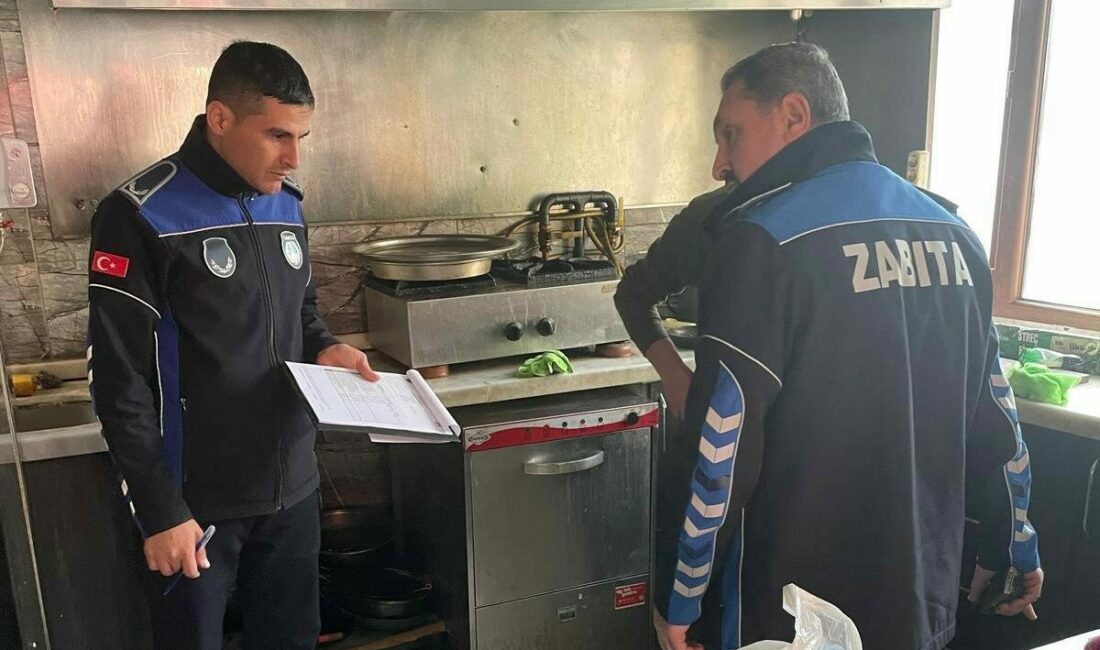 İnegöl Belediyesi Zabıta Müdürlüğü, yılbaşı öncesi İlçe Tarım Müdürlüğü ile