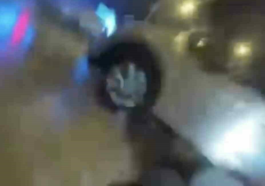 Bursa’nın Nilüfer ilçesinde bir cipin aniden yola çıkması sonucu motosiklet