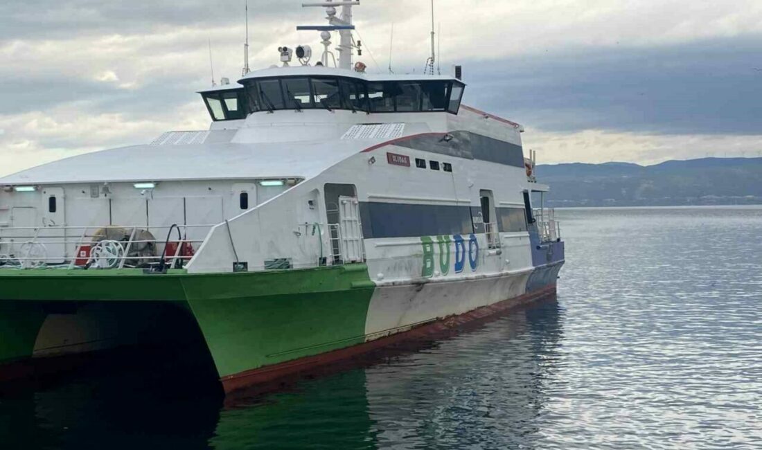 BUDO’nun bazı seferleri iptal edildi Bursa’nın Mudanya ilçesi ile İstanbul Kabataş ve Armutlu (İhlas) arasında