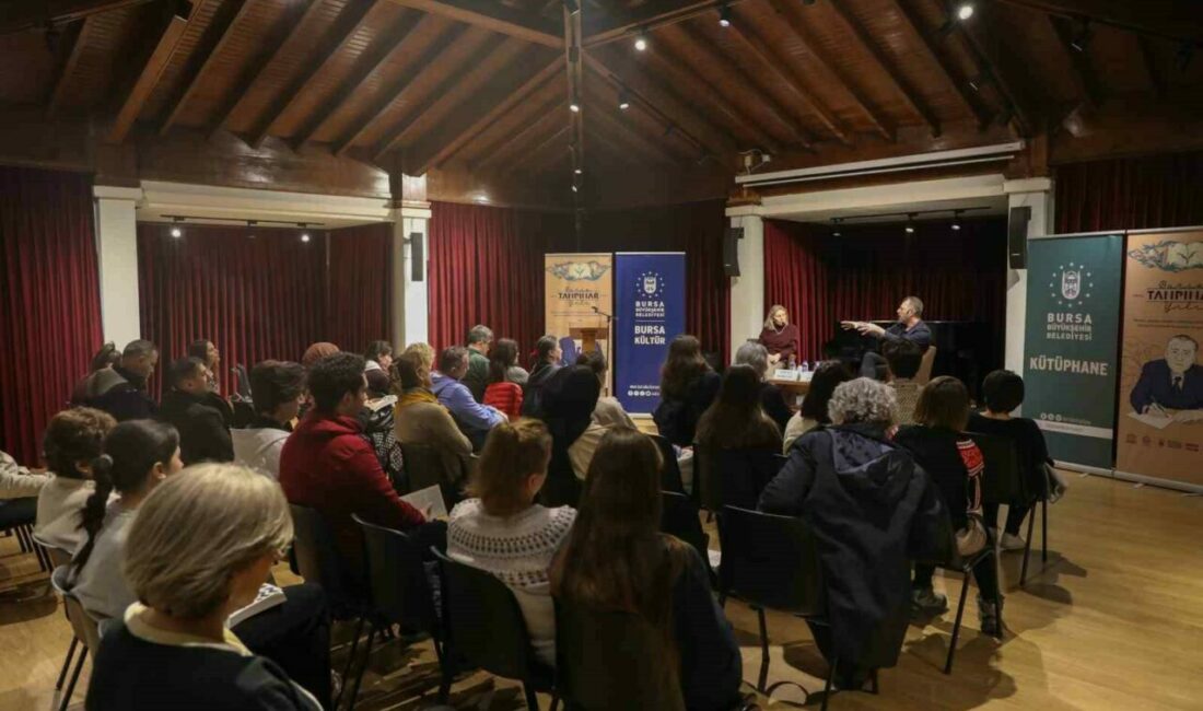 Bursa Büyükşehir Belediyesi’nin düzenlediği ‘Huzur’a Huzursuz Bir Bakış’ söyleşisi, Ahmet