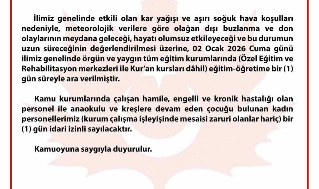 Bursa’da eğitime kar engeli Bursa’da kar yağışı ve aşırı soğuk hava şartları sebebiyle okullarda