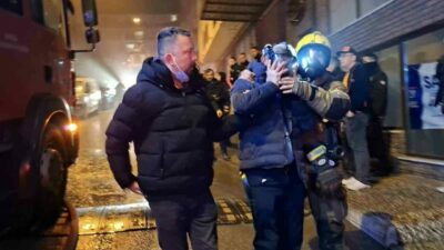 Bursa’nın Nilüfer ilçesinde bulunan bir otelde çıkan yangın, Bursa Büyükşehir