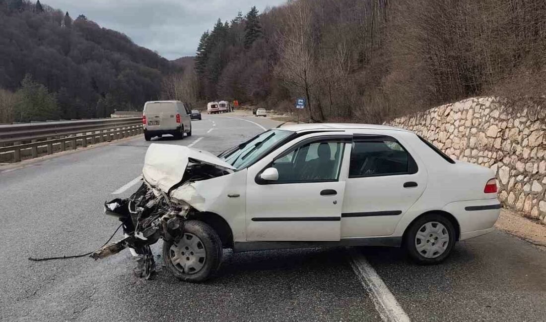 Bursa’da otomobil bariyerlere çarptı: 3 yaralı Bursa’nın İnegöl ilçesinde, bariyerlere çarpan otomobilde sürücü ve 2 çocuk