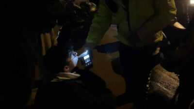 Bursa’nın Osmangazi ilçesinde otomobil ile motosikletin çarpışması sonucu meydana gelen