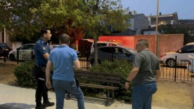 Bursa’da 4 ay önce parkta oyun oynadığı sırada yorgun merminin