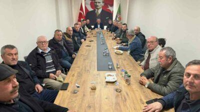 Bursa Ziraat Odaları Başkaları Yenişehir’de toplandı. Başkanlar vergi borcu ve