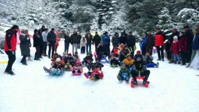 Bursa’nın Kestel ilçesinde, yarıyıl tatiline giren çocuklar için bu yıl