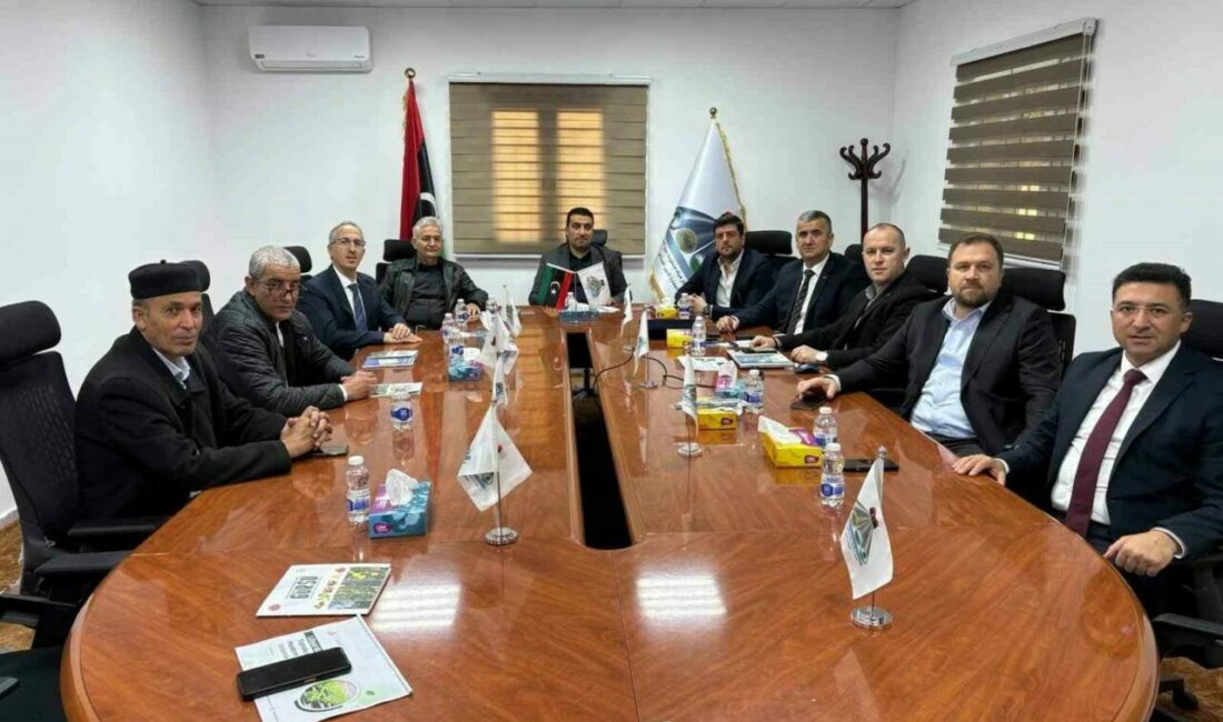Gürsu tarımı Libya’ya açılıyor Gürsu Belediye Başkanı Mustafa Işık ve ekibi, Anadolu Sanayici ve