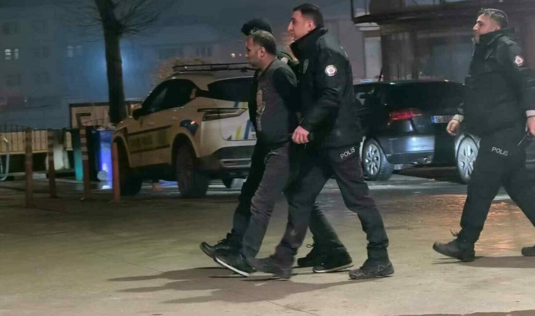 Bursa’nın İnegöl ilçesinde hakkında kesinleşmiş 5 yıl hapis cezası bulunan