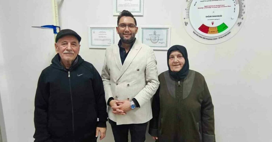 Bursa’da fazla kiloların getirdiği sağlık sorunlarıyla mücadele eden Halil-Fatma Yavaş
