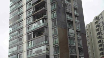 Bursa’da etkili olan lodos hayatı felç etti. Önüne kattığını sürükleyen