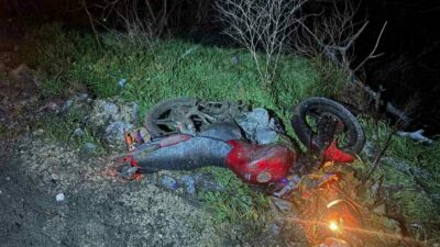 Bursa’nın Orhangazi ilçesinde dün gece yarısı meydana gelen motosiklet kazasında