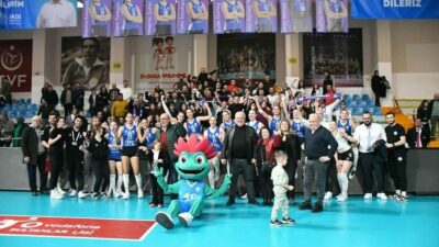 Vodafone Sultanlar Ligi’nin 14. haftasında seyircisi önünde Göztepe’yi konuk eden